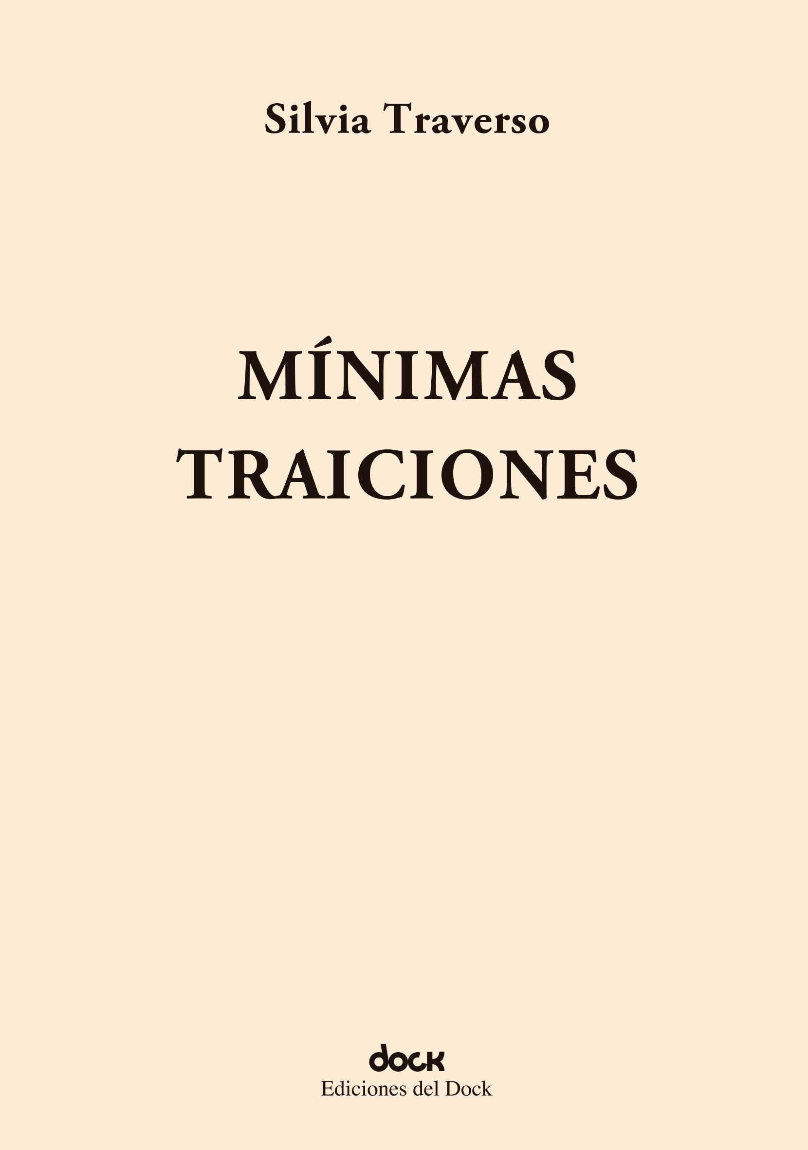 Mínimas traiciones